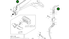Трубка 23B-60-14350 Komatsu