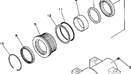 Цилиндр 20D-63-32141 Komatsu