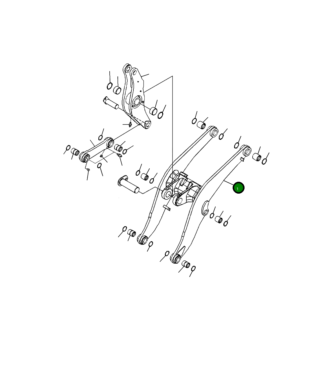 Стрела 425-70-31111 Komatsu