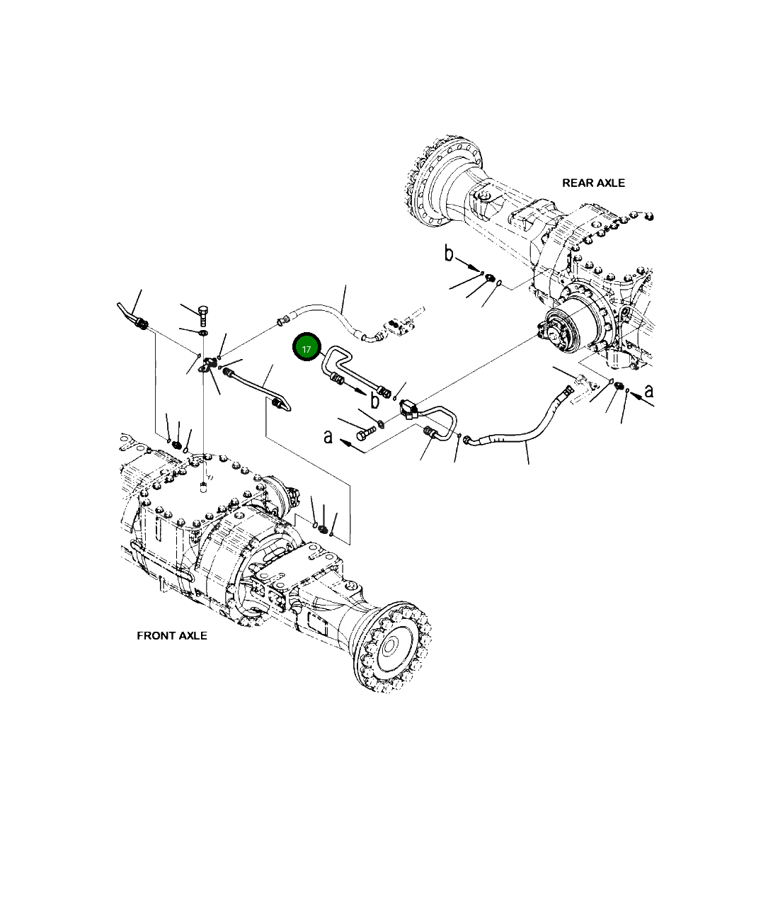 Трубка 423-43-51320 Komatsu