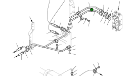 Труба 395-62-16170 Komatsu