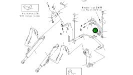 Трубка 113-62-41410 Komatsu