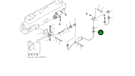 Трубка 6128-81-4410 Komatsu