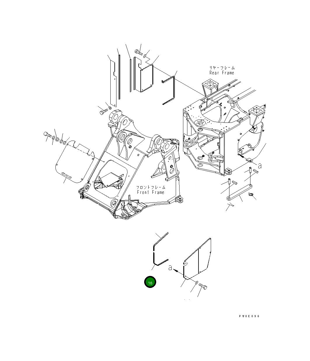 Уплотнение 421-S95-5640 Komatsu
