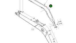Трубка 20J-62-11681 Komatsu