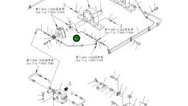Трубка 8287-70-1651 Komatsu