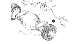 Трубка 426-43-37621 Komatsu