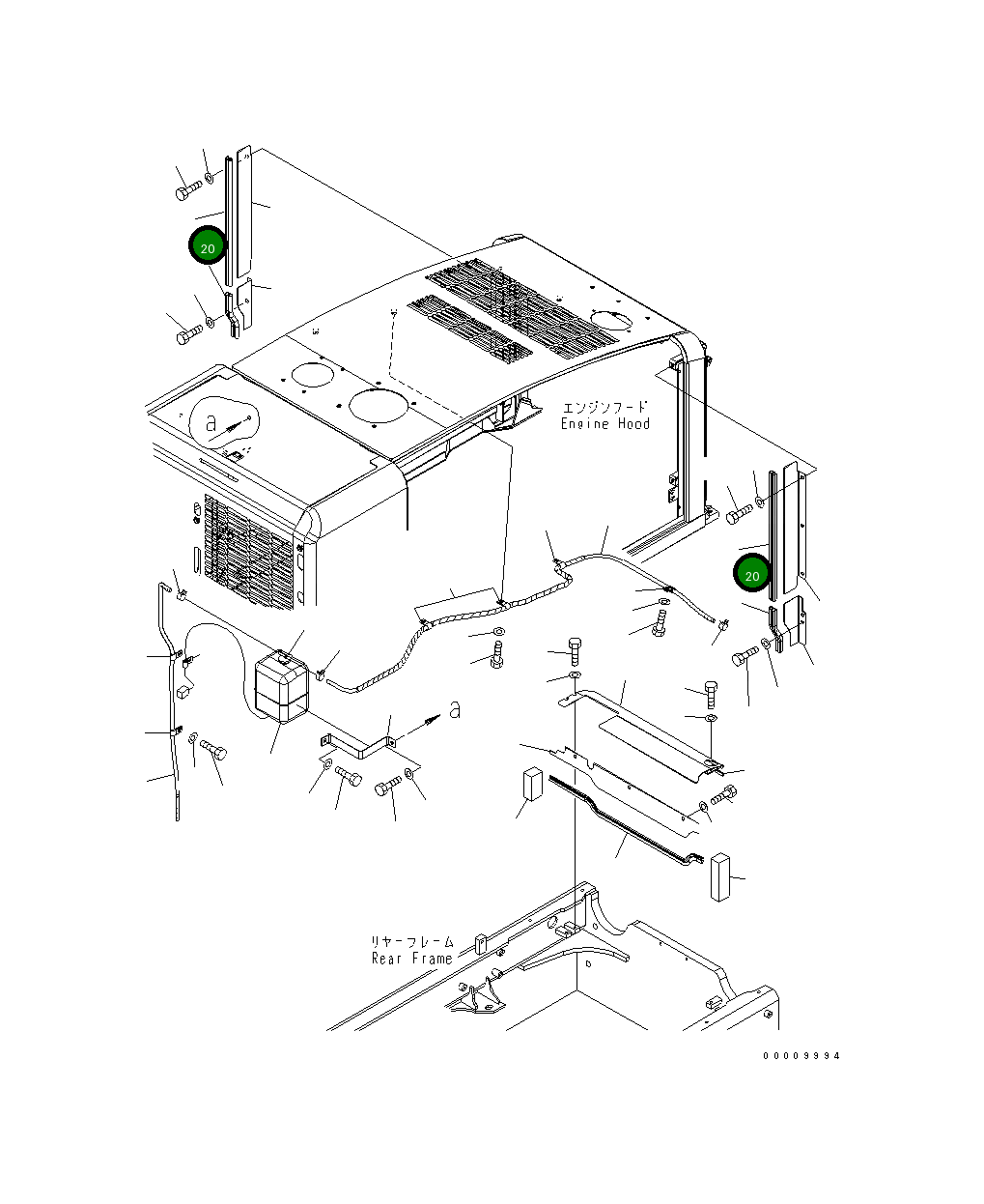 Уплотнение 419-54-31740 Komatsu