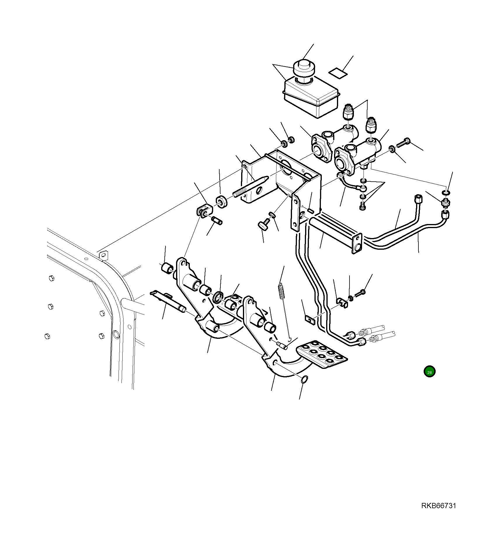 Труба 42N-62-16550 Komatsu