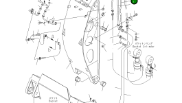 Трубка 21T-960-1491 Komatsu