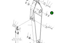 Уплотнение 07145-10120 Komatsu