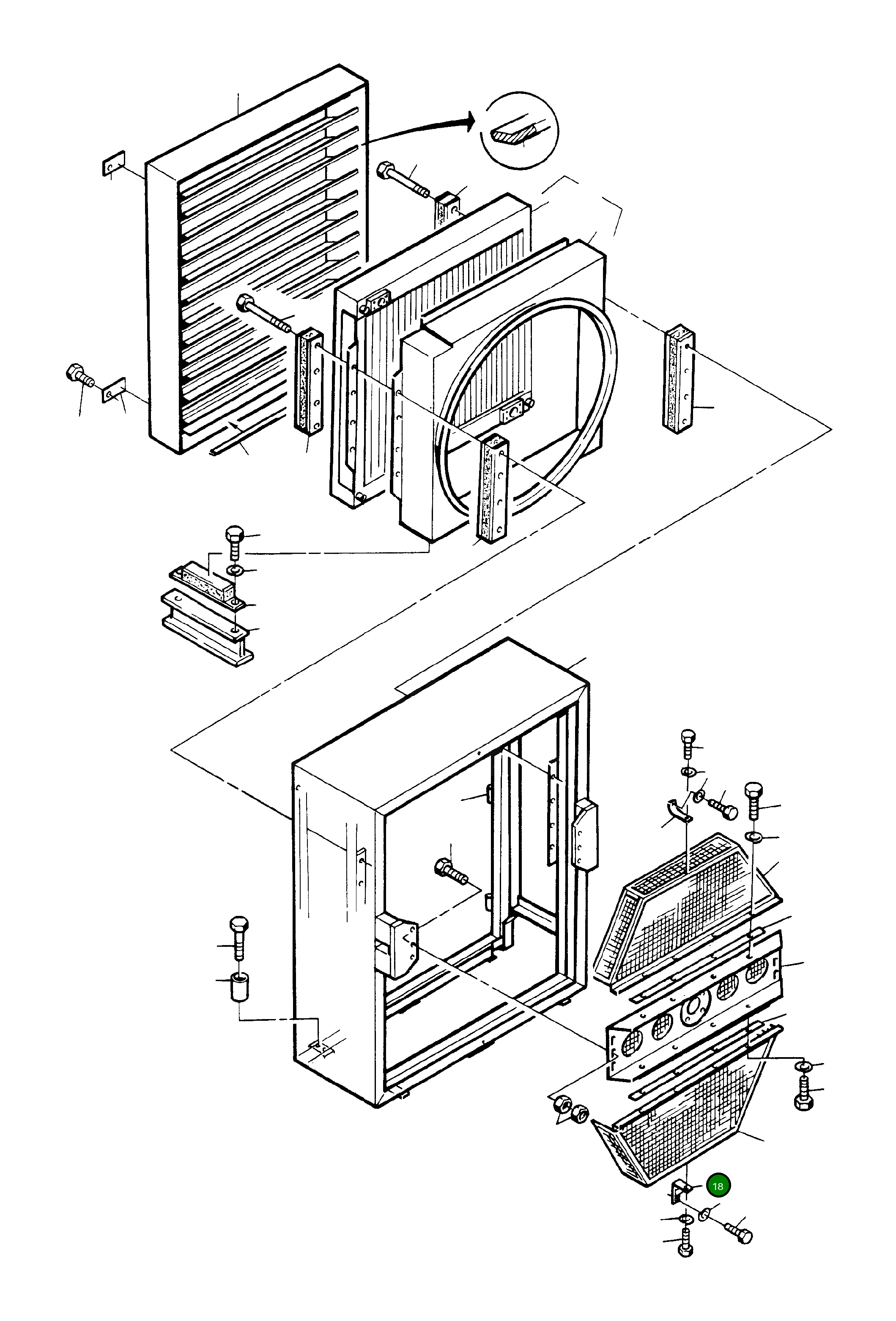 Фиксатор 357 883 40 Komatsu