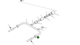 Труба 42N-63-11140 Komatsu
