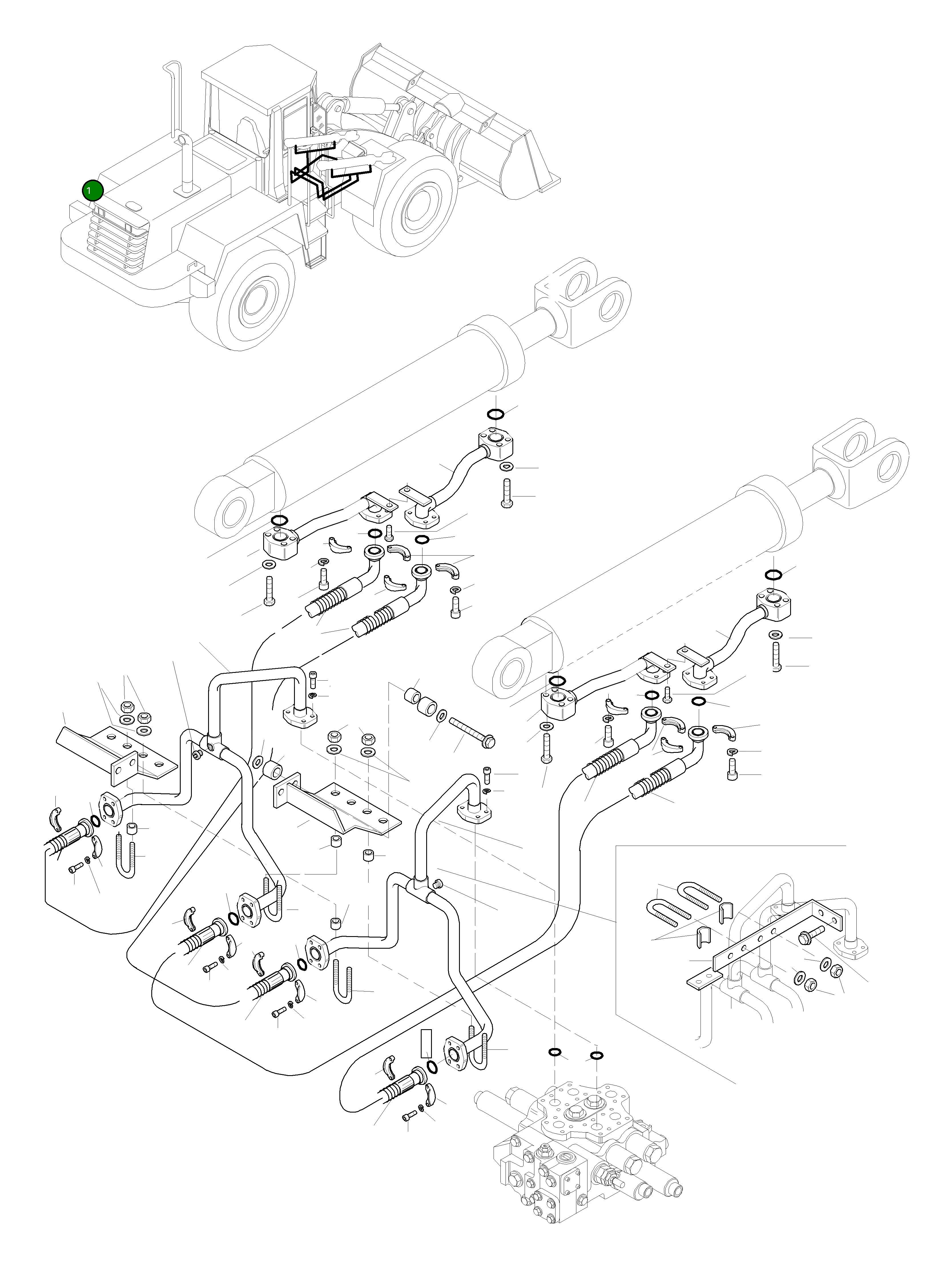 Труба 421-62-H3E20 Komatsu