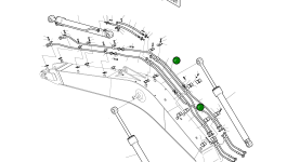 Труба K1002422 Komatsu