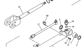 Трубка 20B-63-22770 Komatsu