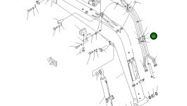 Трубка 201-62-74130 Komatsu