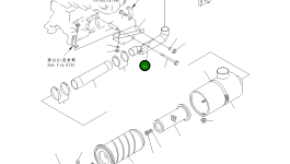 Трубка 6207-11-4880 Komatsu