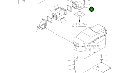 Трубка 208-01-67222 Komatsu