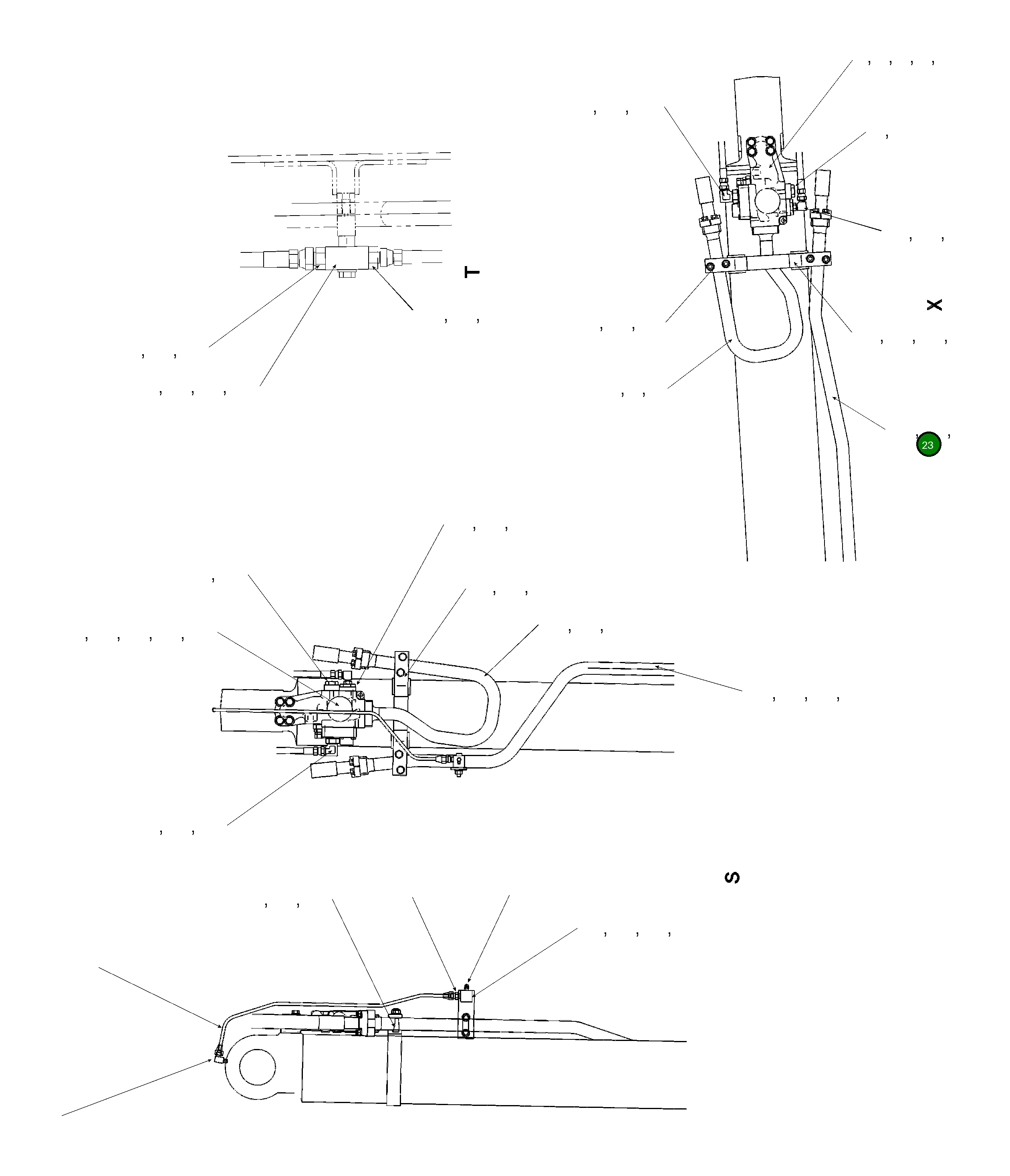 Трубка 208-70-KC970NK Komatsu