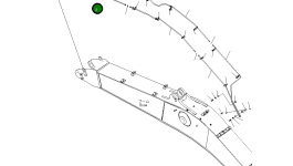 Трубка 208-62-K3210 Komatsu