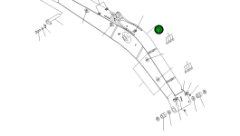 Стрела 208-70-61250 Komatsu