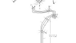 Трубка 427-70-14182 Komatsu