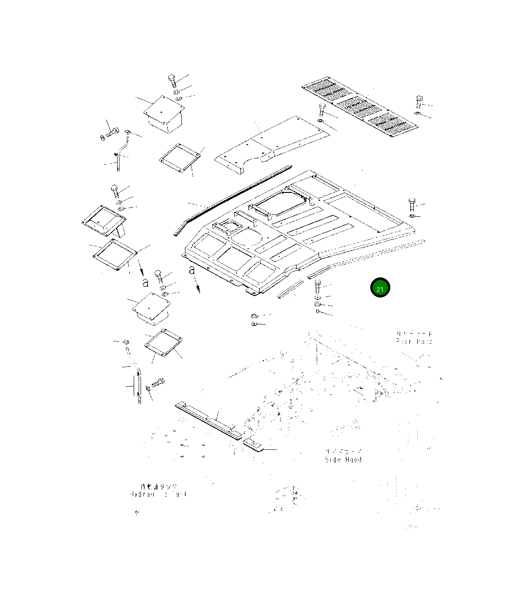 Уплотнение 425-54-53341 Komatsu