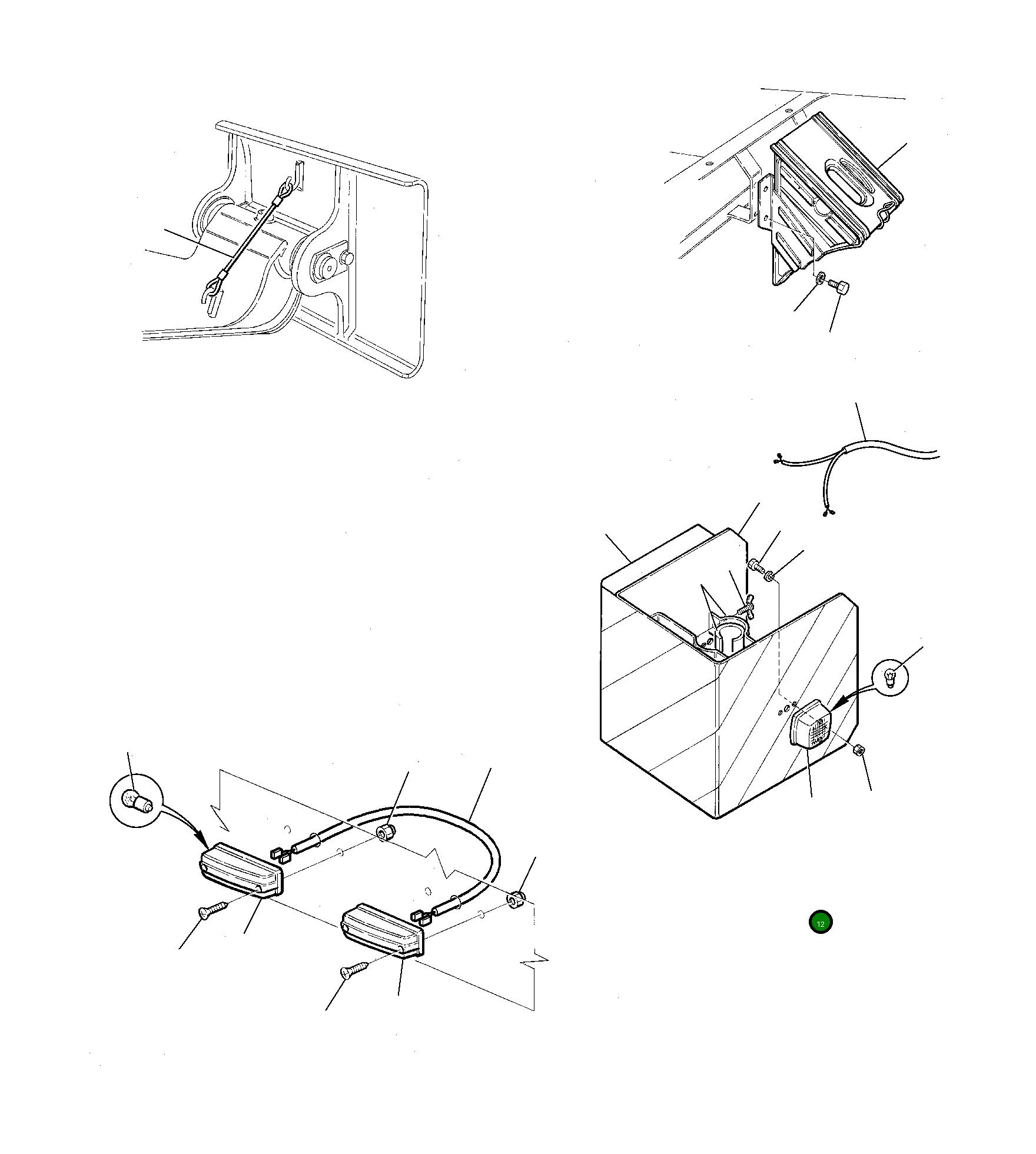 Фара 21D-06-11520 Komatsu