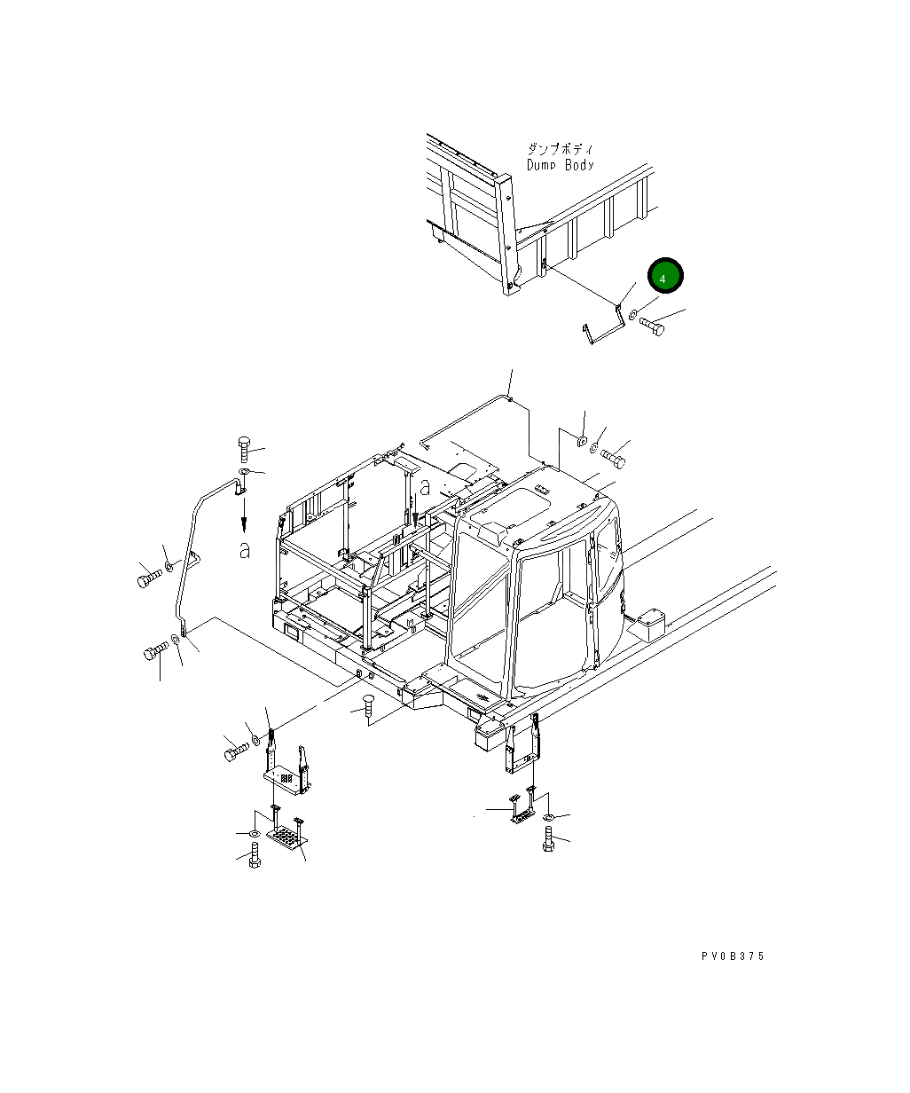 Ступень 14S-54-14252 Komatsu