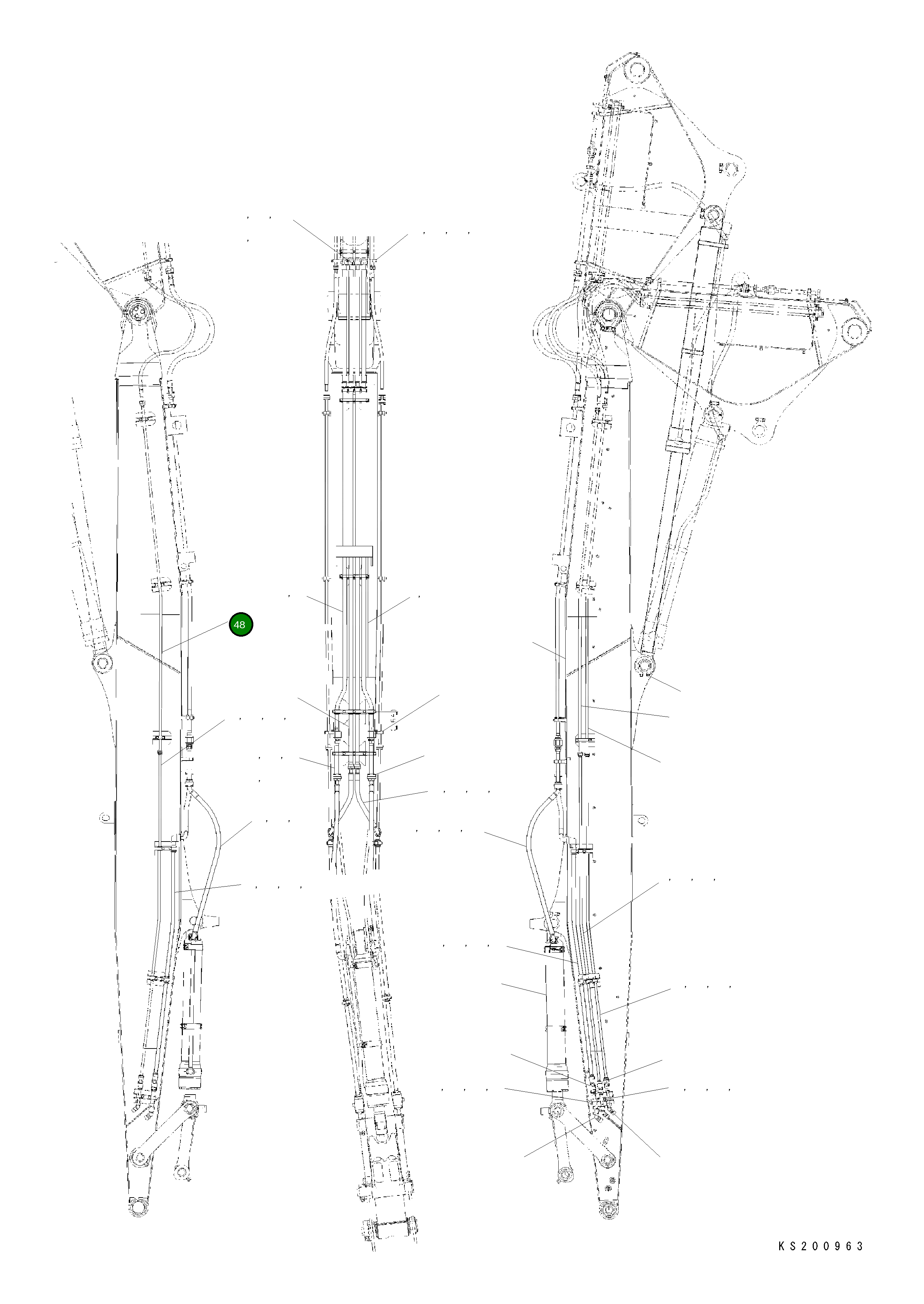Трубка 208-62-87310 Komatsu
