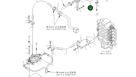 Трубка 209-64-14470 Komatsu