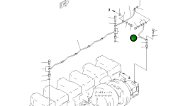 Трубка 6212-66-6930 Komatsu