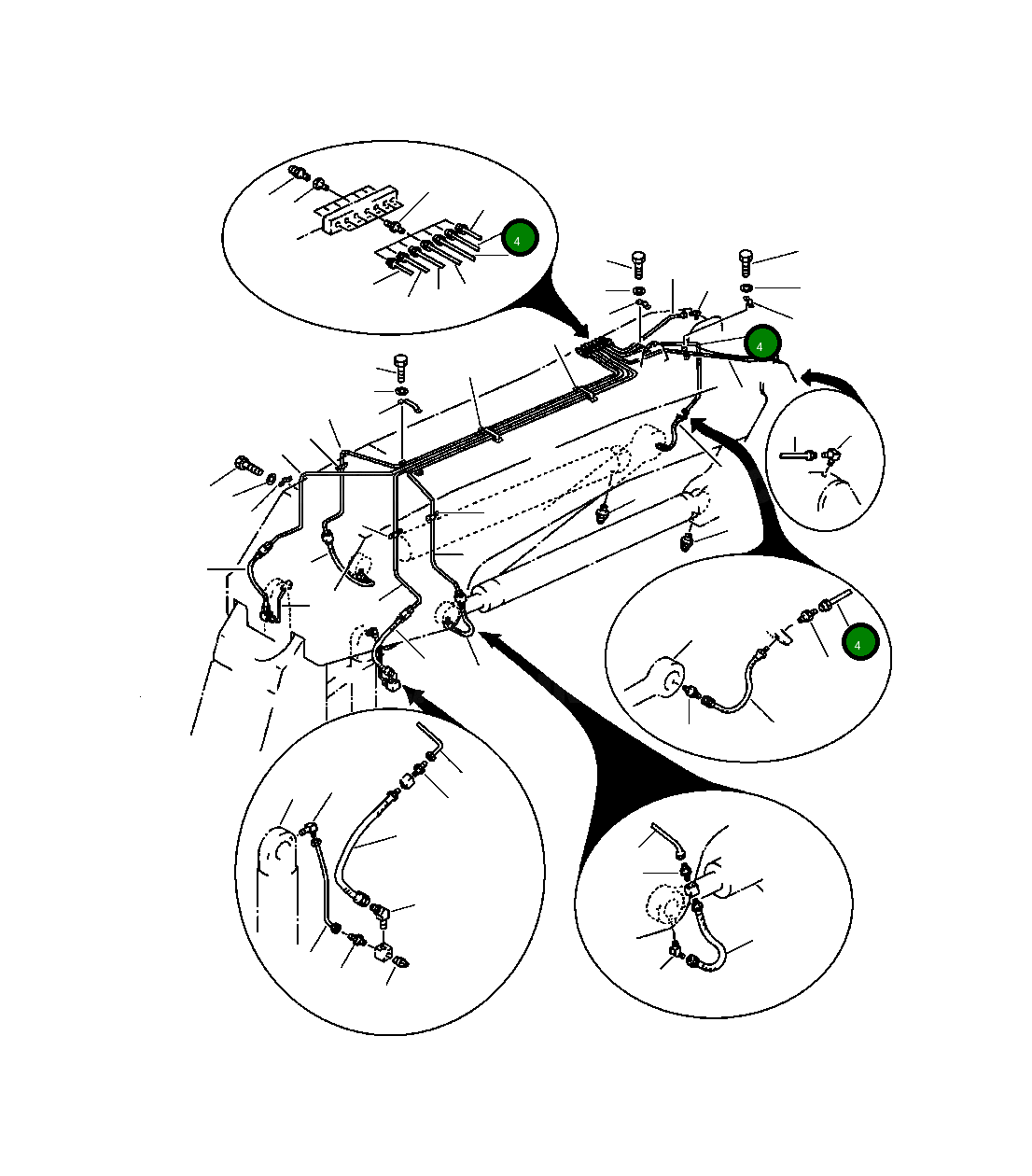 Трубка 209-72-56111 Komatsu