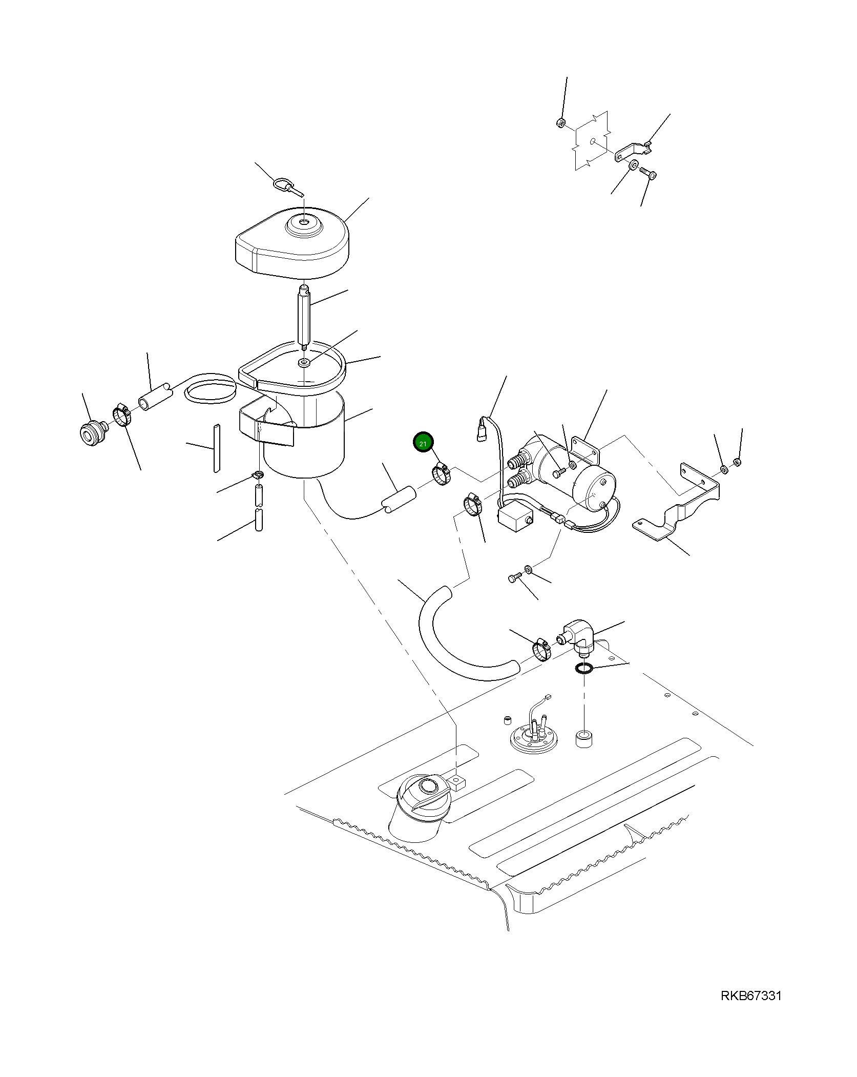 Уплотнение 42N-04-11590 Komatsu