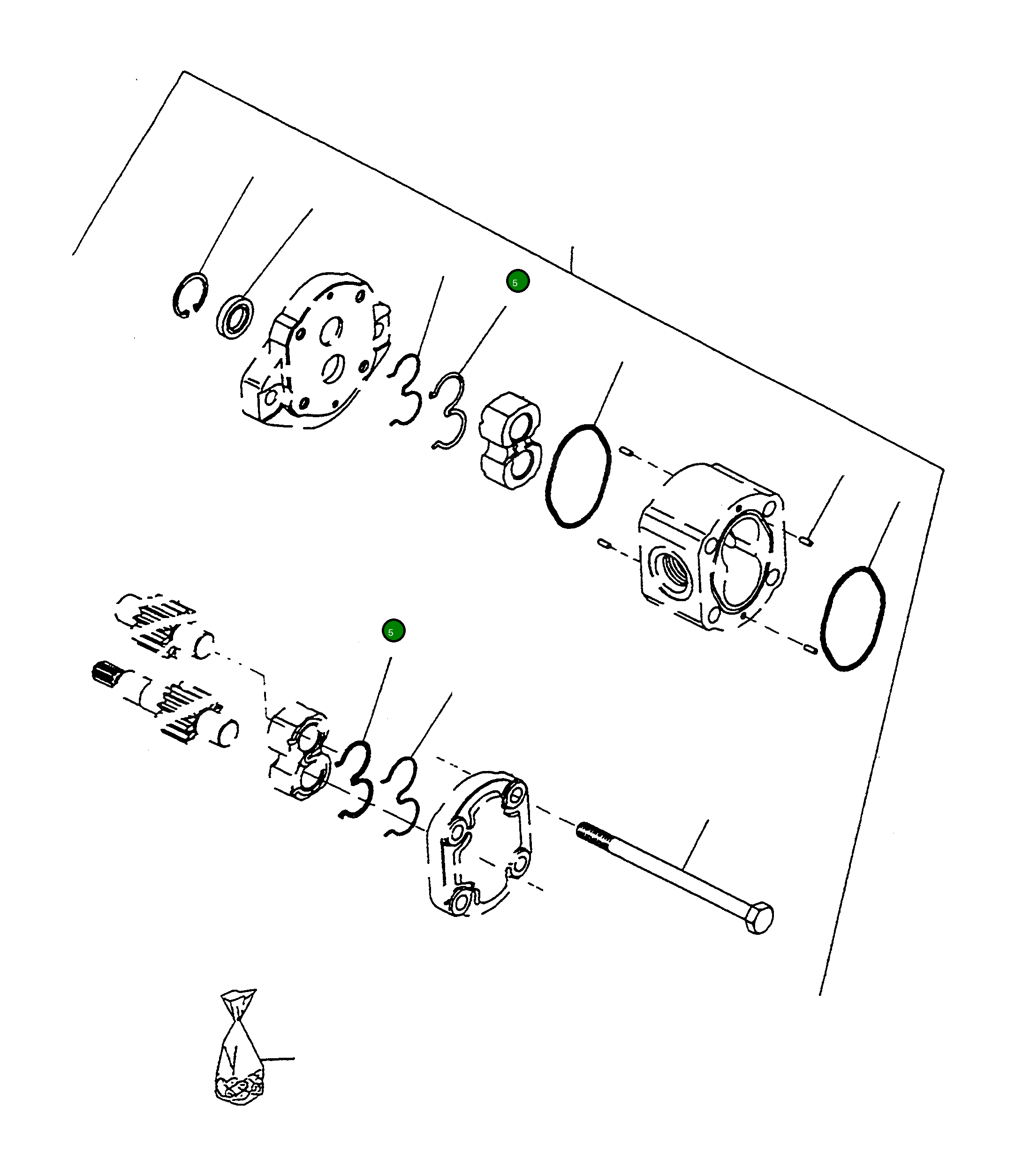Уплотнение 4918823M1 Komatsu