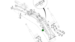 Труба 2140-1145 Komatsu