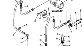 Трубка 20B-62-21150 Komatsu