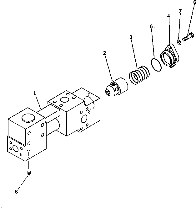Трубка 209-60-52141 Komatsu