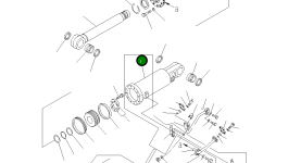 Цилиндр 198-63-45142 Komatsu