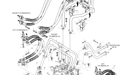Труба 4182-1554 Komatsu