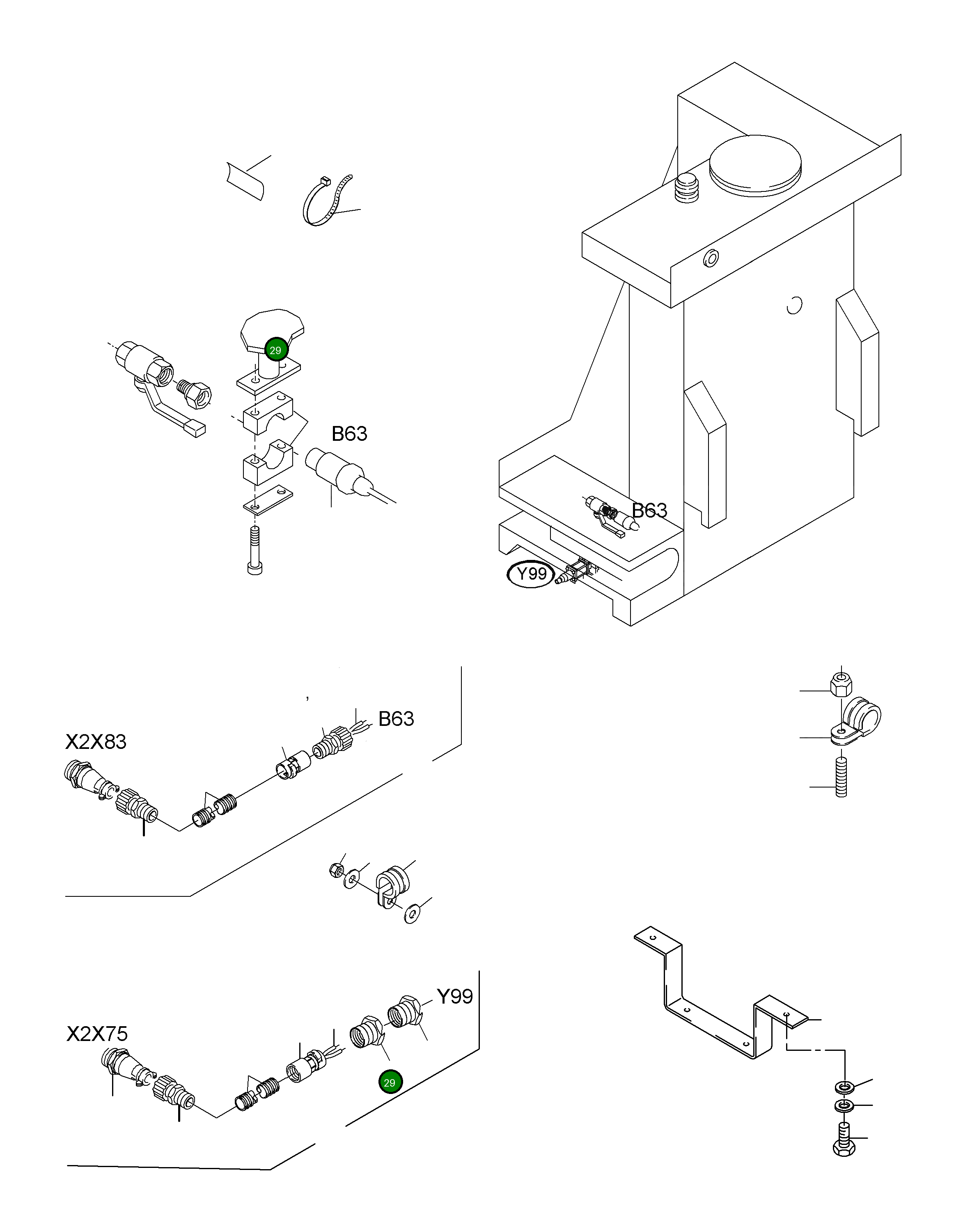 Топливный фильтр 415 585 40 Komatsu