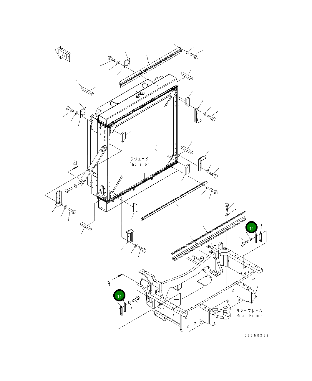 Уплотнение 427-03-32190 Komatsu