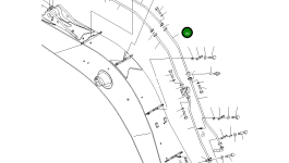 Трубка 209-64-12410 Komatsu