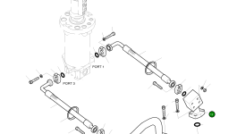 Труба 2183-4820A Komatsu