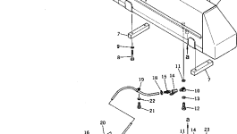 Трубка 125-04-31231 Komatsu