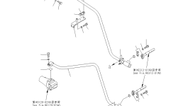 Трубка 209-62-73551 Komatsu