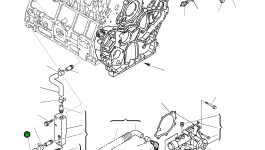 Трубка YM23910-49031 Komatsu