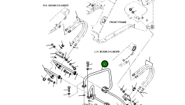 Трубка 419-62-48620 Komatsu