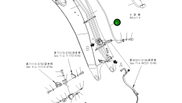 Трубка 209-62-41730 Komatsu